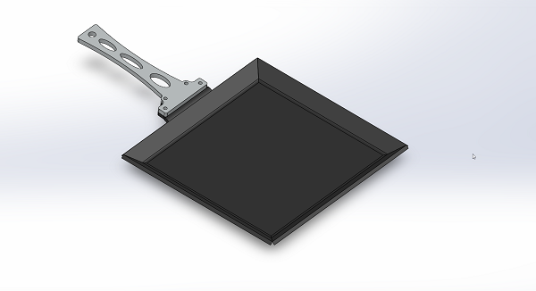 8x8 Griddle pan