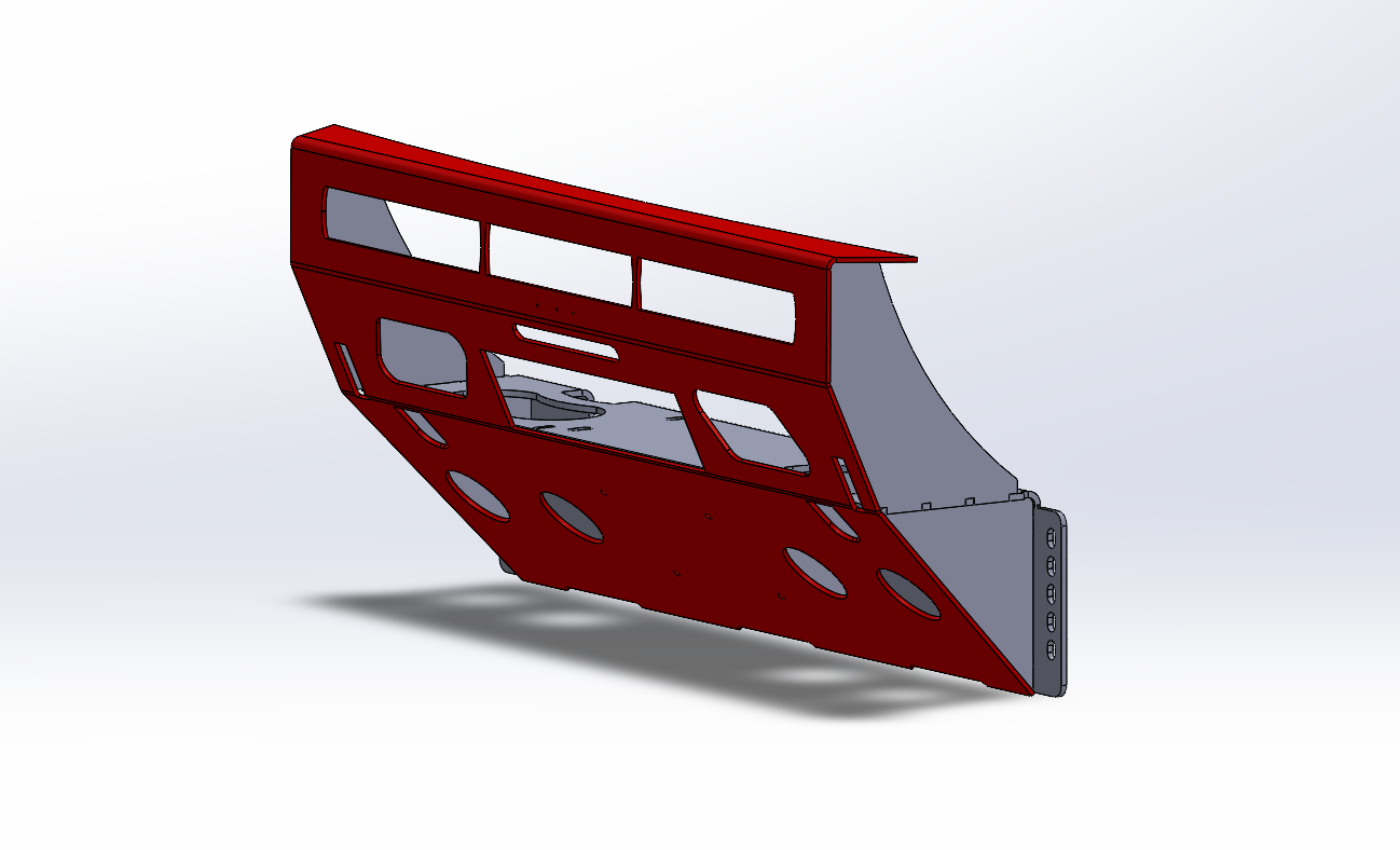 BAMF Light 4th Gen 4Runner (DIY weld yourself kit) Hybrid bumper