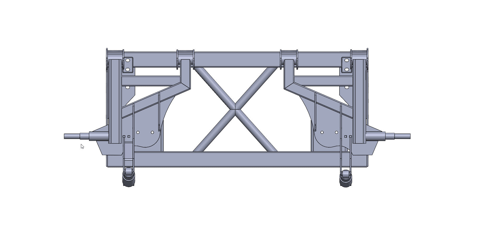 Trailer Universal air bag Suspension system