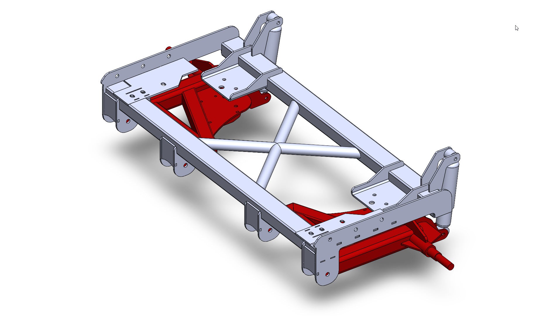 Trailer Universal air bag Suspension system