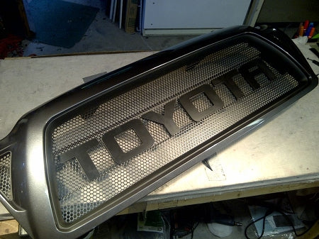 Raptor Grille Letters