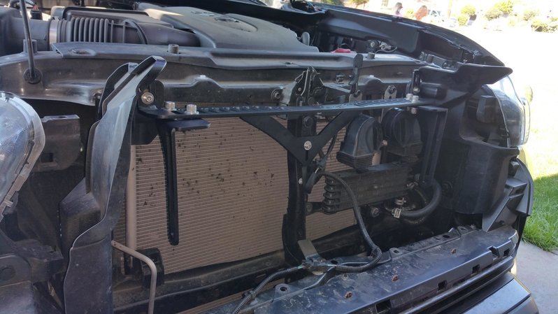 2005-2023 Toyota Tacoma Behind the Grille Light Bar Bracket